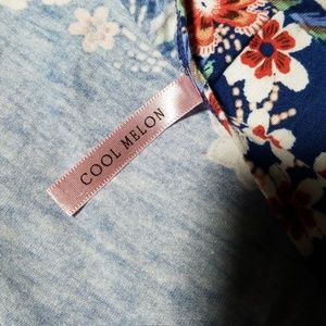 Cool Melon Sweaters - Floral Women's Plus Sized Cardigan Cool Melon Sweaters - Floral Women's Plus Sized Cardigan